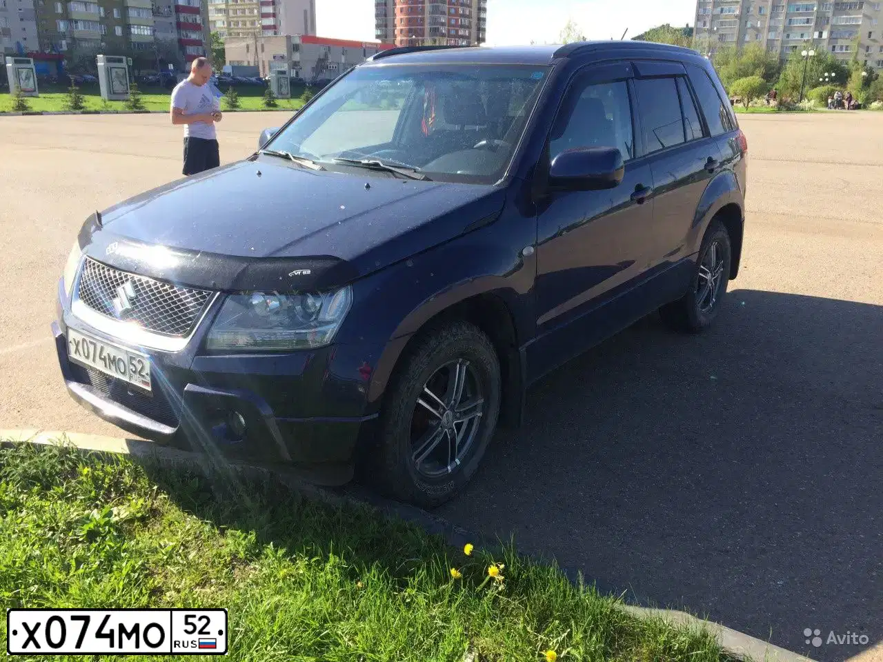 Фото автомобиля SUZUKI /GRAND/ VITARA, 2007 — госномер С030СХ750. Цвет: СИНИЙ