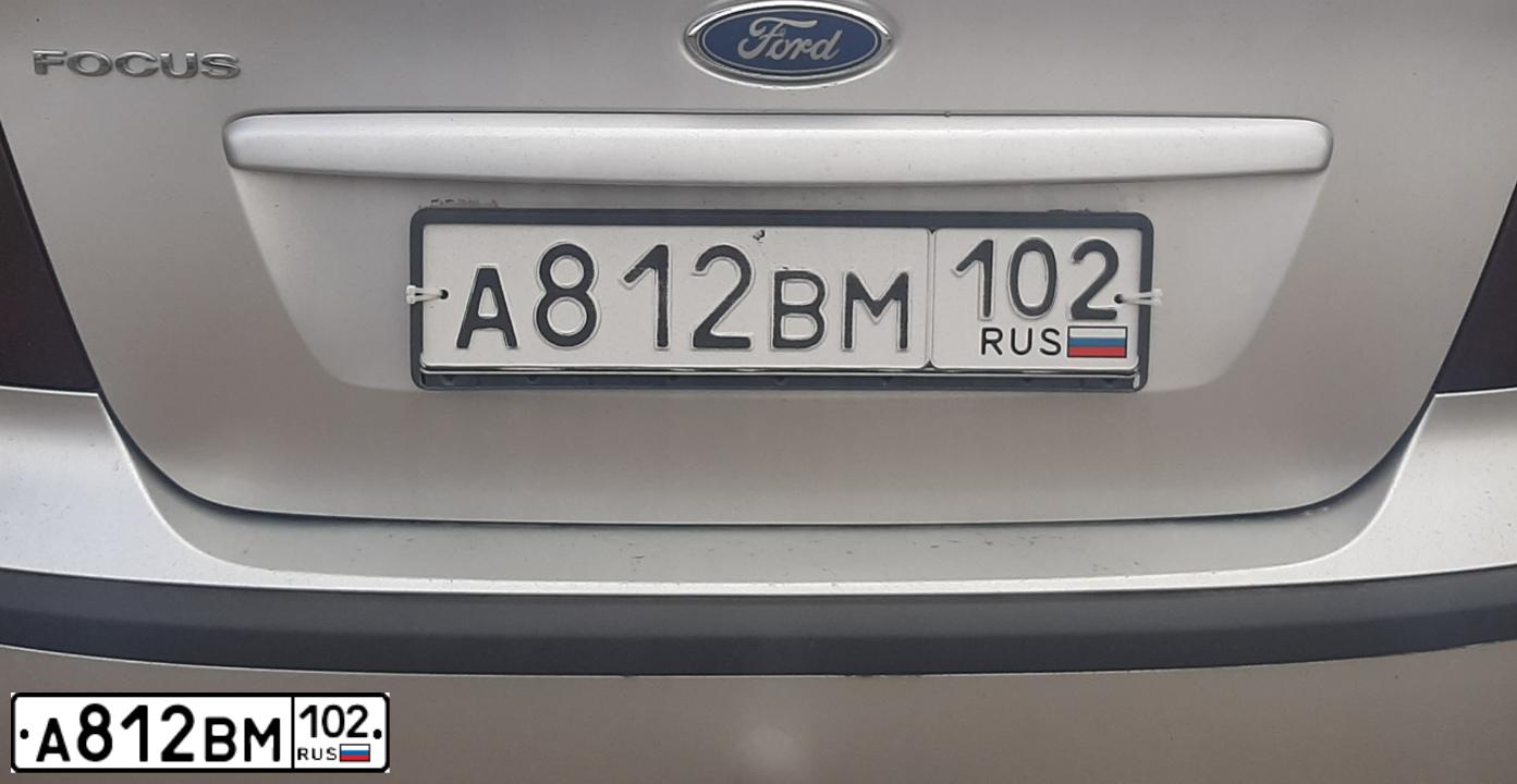 Фото автомобиля FORD FOCUS, 2006 — госномер А812ВМ102. Цвет: СЕРЕБРИСТЫЙ