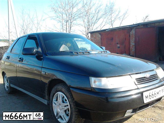 Фото автомобиля LADA 2112 LADA, 2007 — госномер М428РН13. Цвет: Сине-Черный