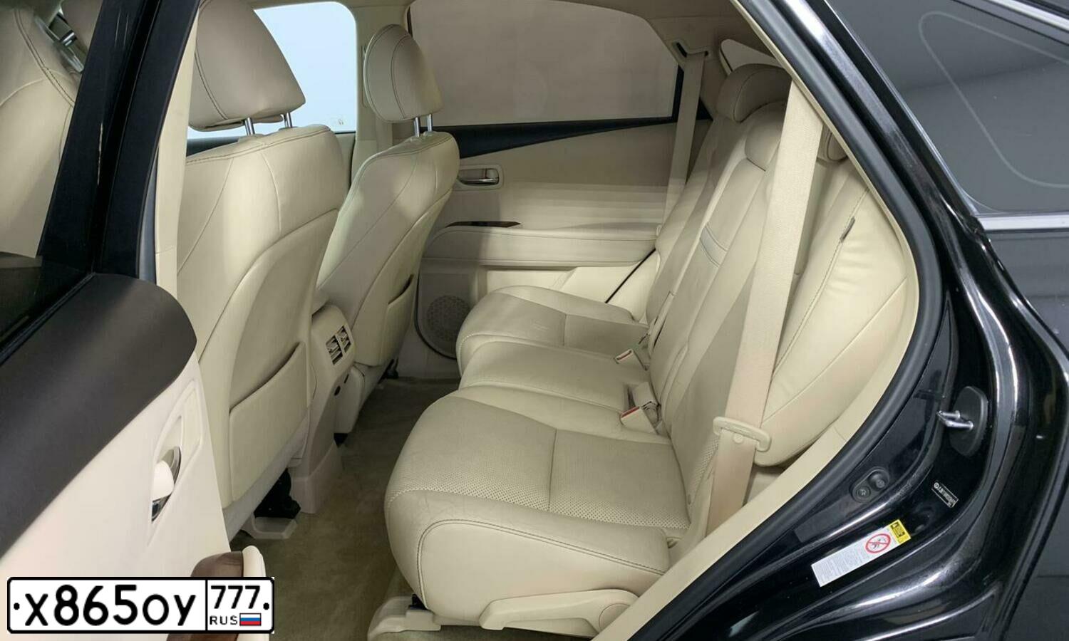 Фото автомобиля LEXUS RX, 2013 — госномер Н109ЕЕ797. Цвет: ЧЕРНЫЙ
