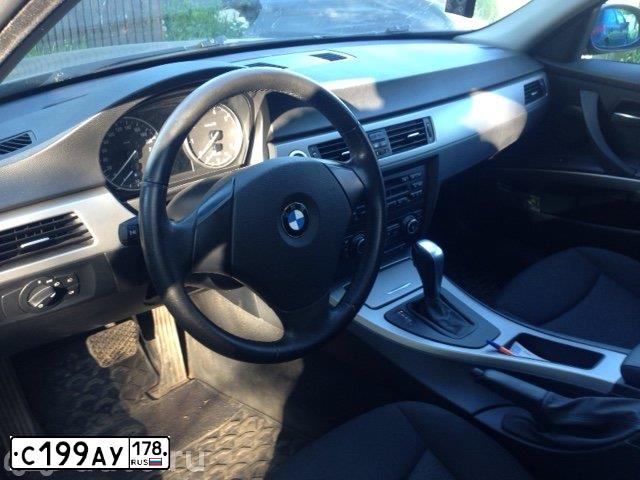 Фото автомобиля BMW SERIE 3, 2008 — госномер М048ТУ69. Цвет: ЧЕРНЫЙ