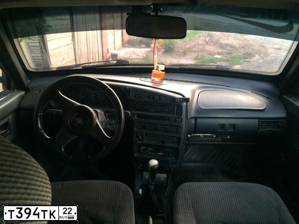 Фото автомобиля LADA 2109 SAMARA, 2003 — госномер А296ОЕ122. Цвет: Темно-зеленый