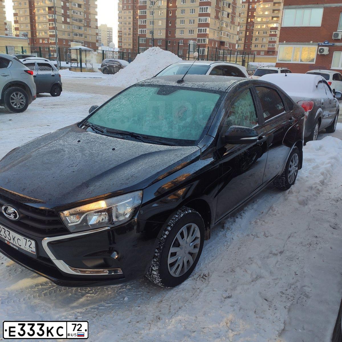Фото автомобиля AUDI A4, 2012 — госномер О004ТА72. Цвет: ЧЕРНЫЙ