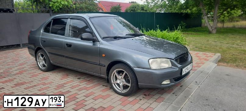 Фото автомобиля HYUNDAI ACCENT, 2006 — госномер В921ЕВ193
