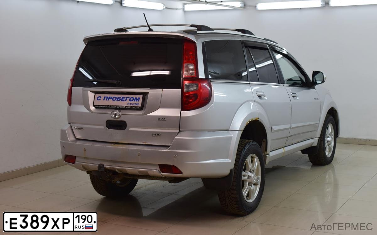 Фото автомобиля GREAT WALL HOVER, 2012 — госномер Е389ХР190. Цвет: СЕРЫЙ СВЕТЛЫЙ