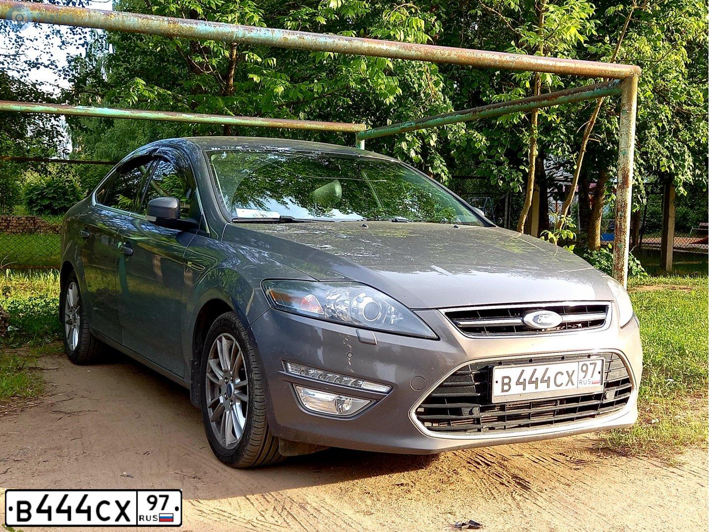 Фото автомобиля NISSAN PRIMERA, 2004 — госномер В444СХ97. Цвет: ЧЕРНЫЙ