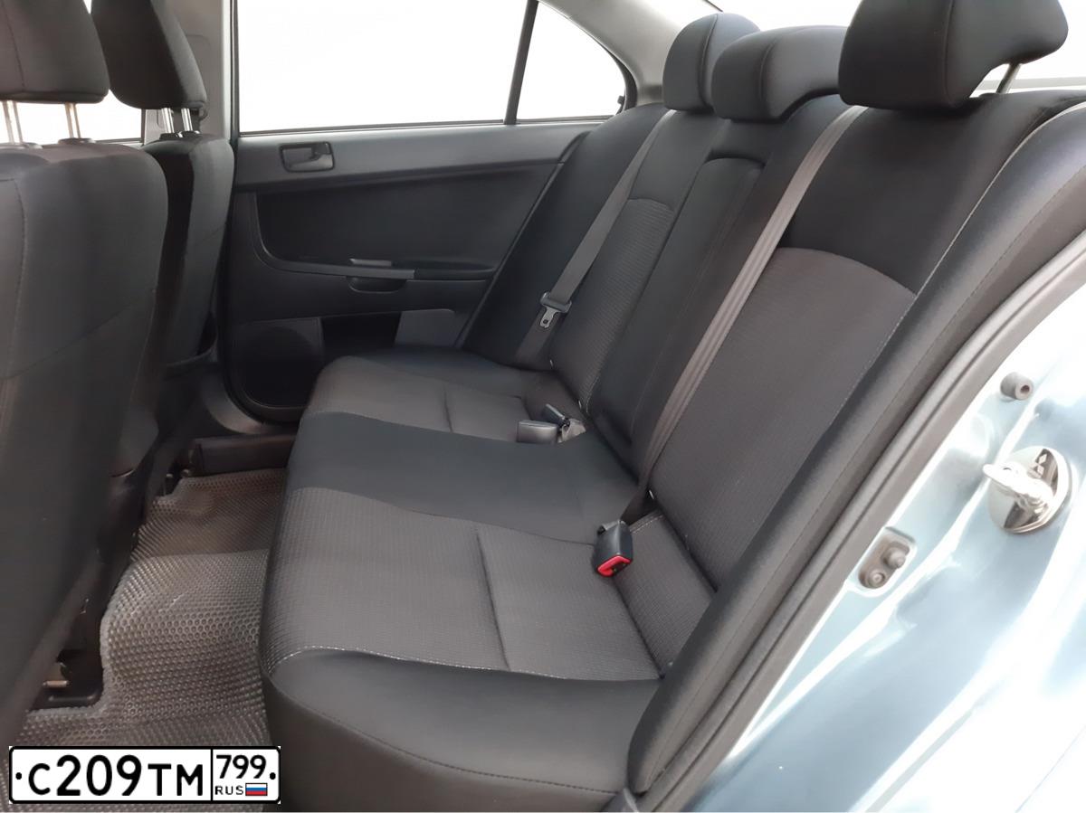 Фото автомобиля MITSUBISHI LANCER, 2008 — госномер С426УА790. Цвет: СВЕТЛО-СЕРО-ЗЕЛЕНЫЙ