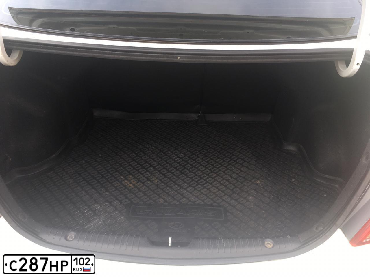 Фото автомобиля HYUNDAI SOLARIS, 2015 — госномер С287НР102. Цвет: БЕЛЫЙ