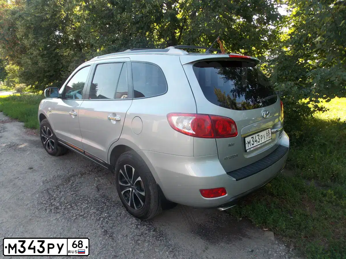 Фото автомобиля HYUNDAI IX35, 2014 — госномер М343РУ68. Цвет: Белый
