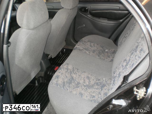 Фото автомобиля ZAZ LANOS, 2007 — госномер Р346СО161. Цвет: ЧЕРНЫЙ