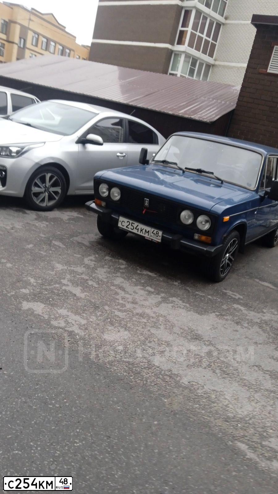 Фото автомобиля LADA 2106, 2004 — госномер С254КМ48. Цвет: БАЛТИКА