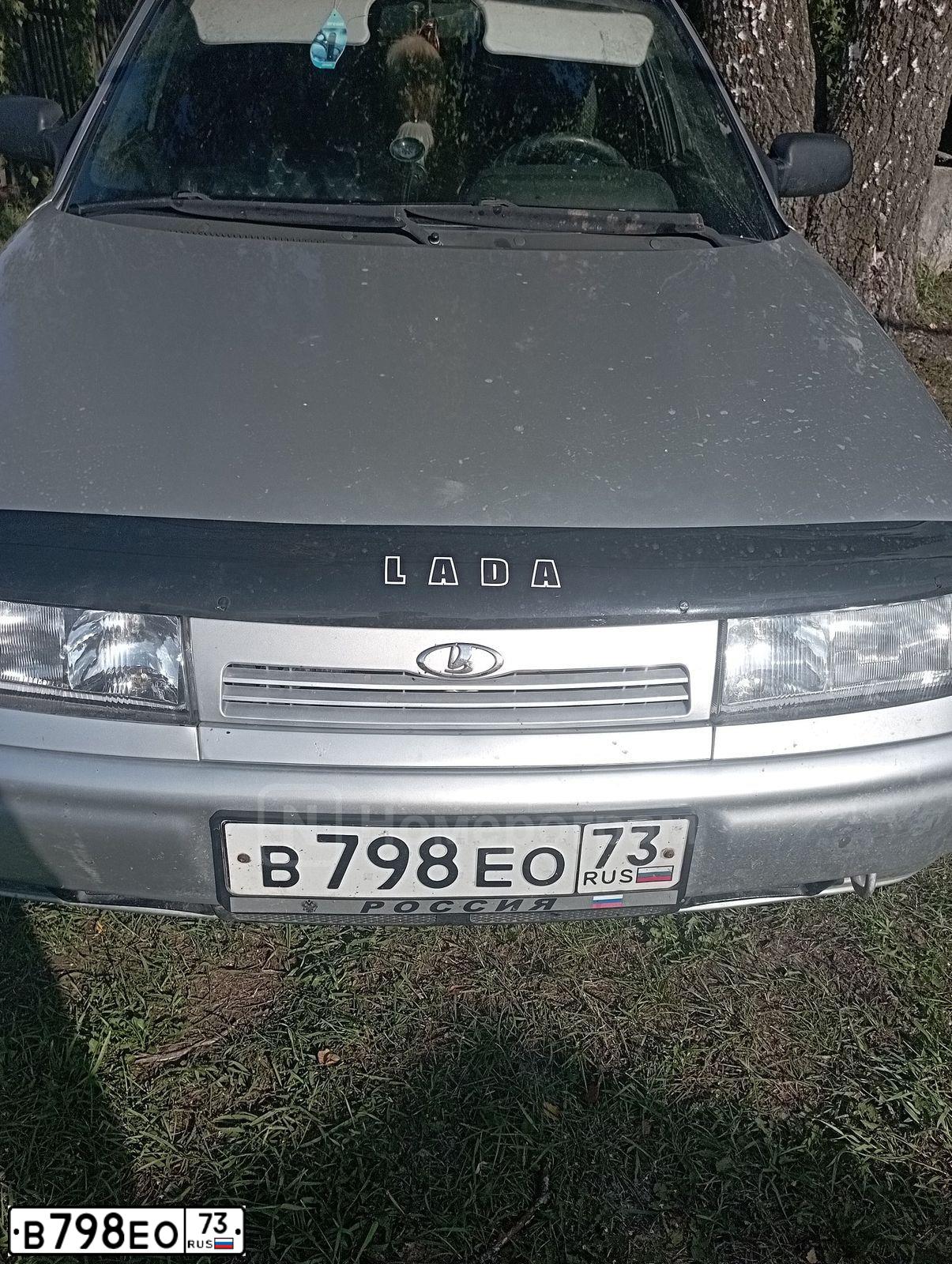 Фото автомобиля LADA 2112, 2006 — госномер В798ЕО73. Цвет: СВЕТЛО-СЕРЕБРИСТЫЙ МЕТАЛЛ