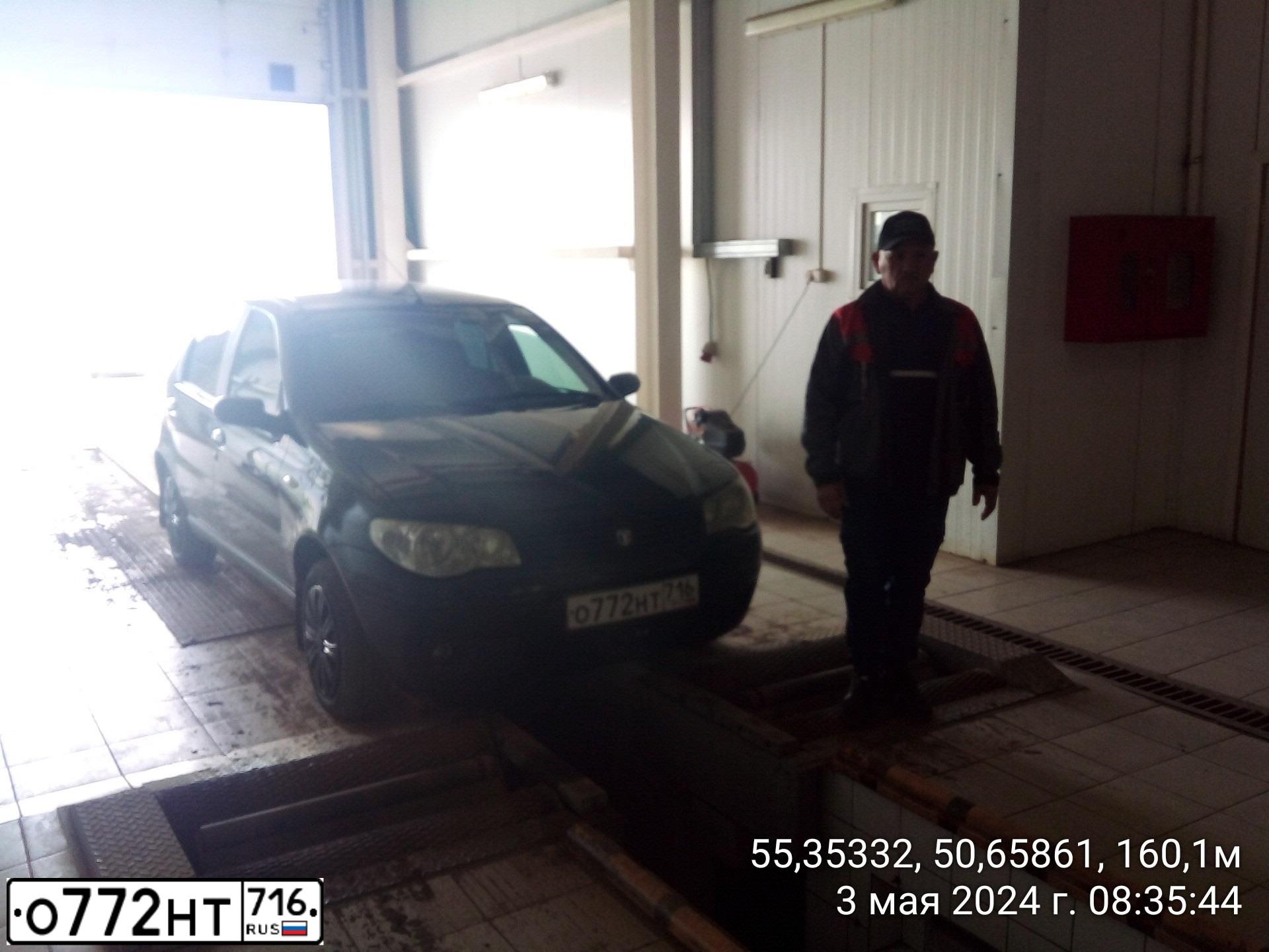Фото автомобиля FIAT ALBEA, 2010 — госномер О772НТ716. Цвет: ЧЕРНЫЙ