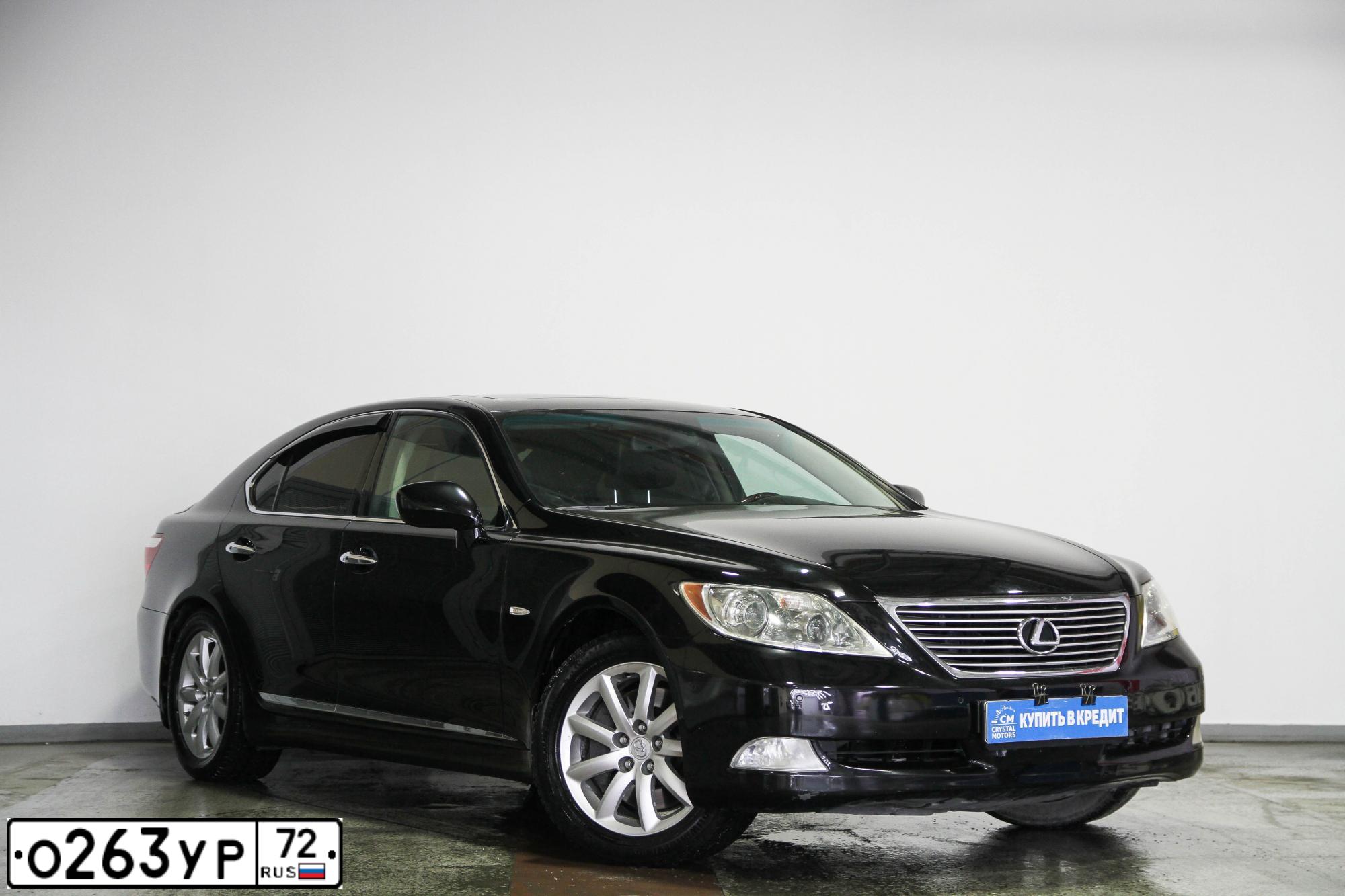 Фото автомобиля LEXUS LS, 2006 — госномер Е540НС186. Цвет: ЧЕРНЫЙ