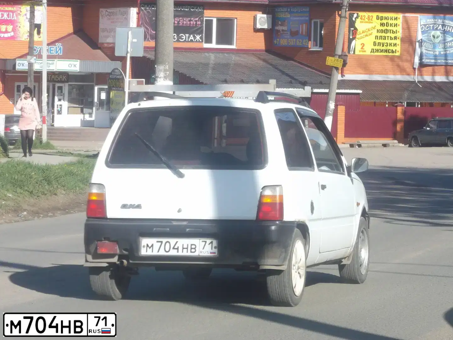 Фото автомобиля SEAZ OKA, 2007 — госномер М704НВ71. Цвет: Белый