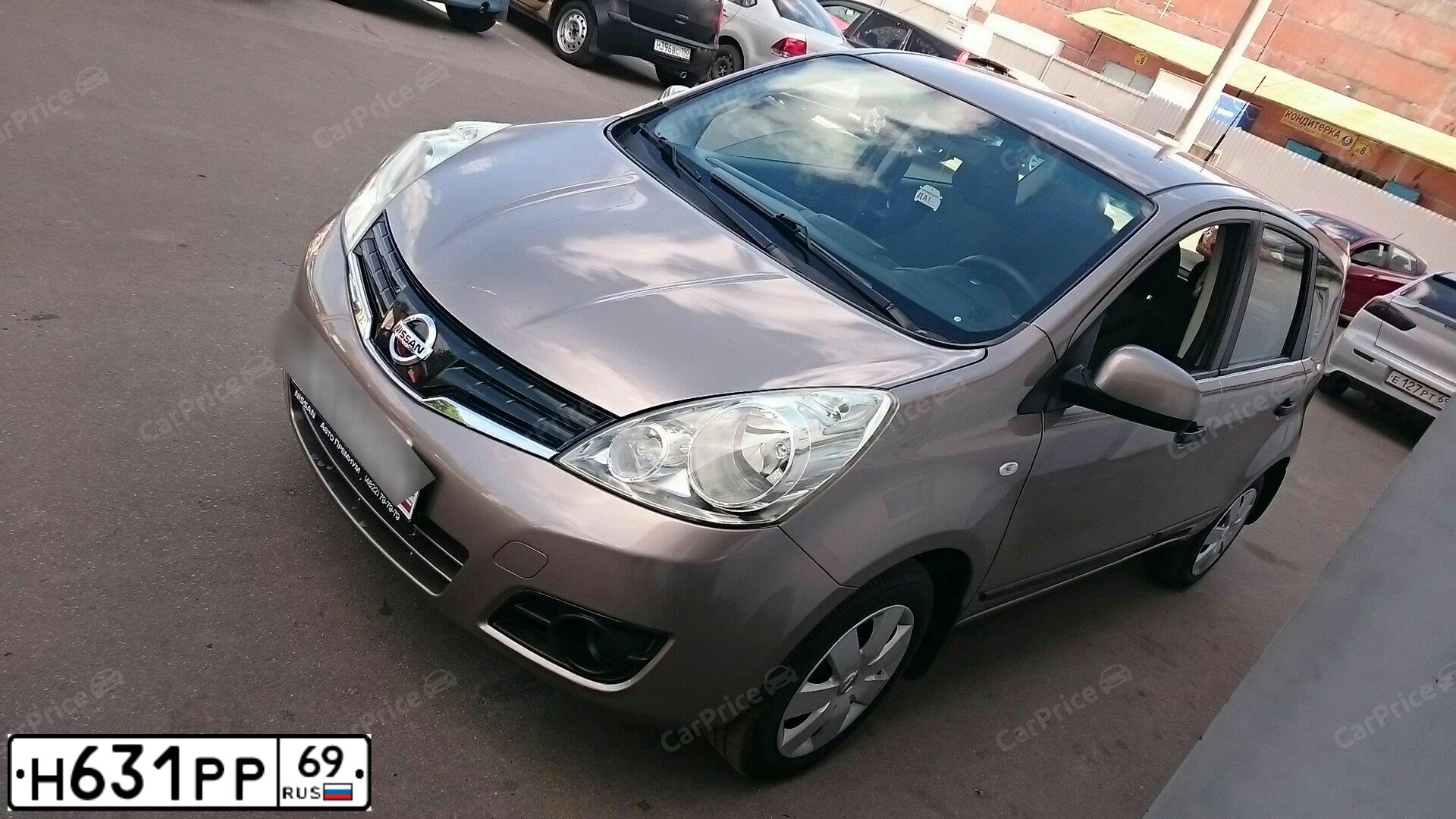 Фото автомобиля NISSAN NOTE, 2013 — госномер Н631РР69