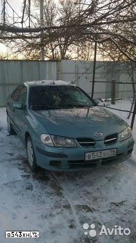 Фото автомобиля NISSAN ALMERA, 2002 — госномер М569РХ82. Цвет: Серо-голубой