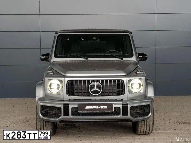 Фото автомобиля MERCEDES G-KLASSE, 2020 — госномер К283ТТ799. Цвет: СЕРЫЙ