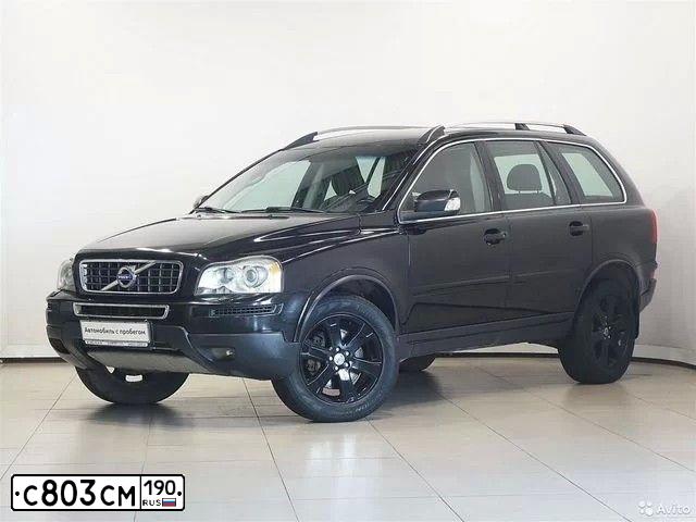 Фото автомобиля VOLVO XC90, 2011 — госномер Н986СС790. Цвет: ЧЕРНЫЙ