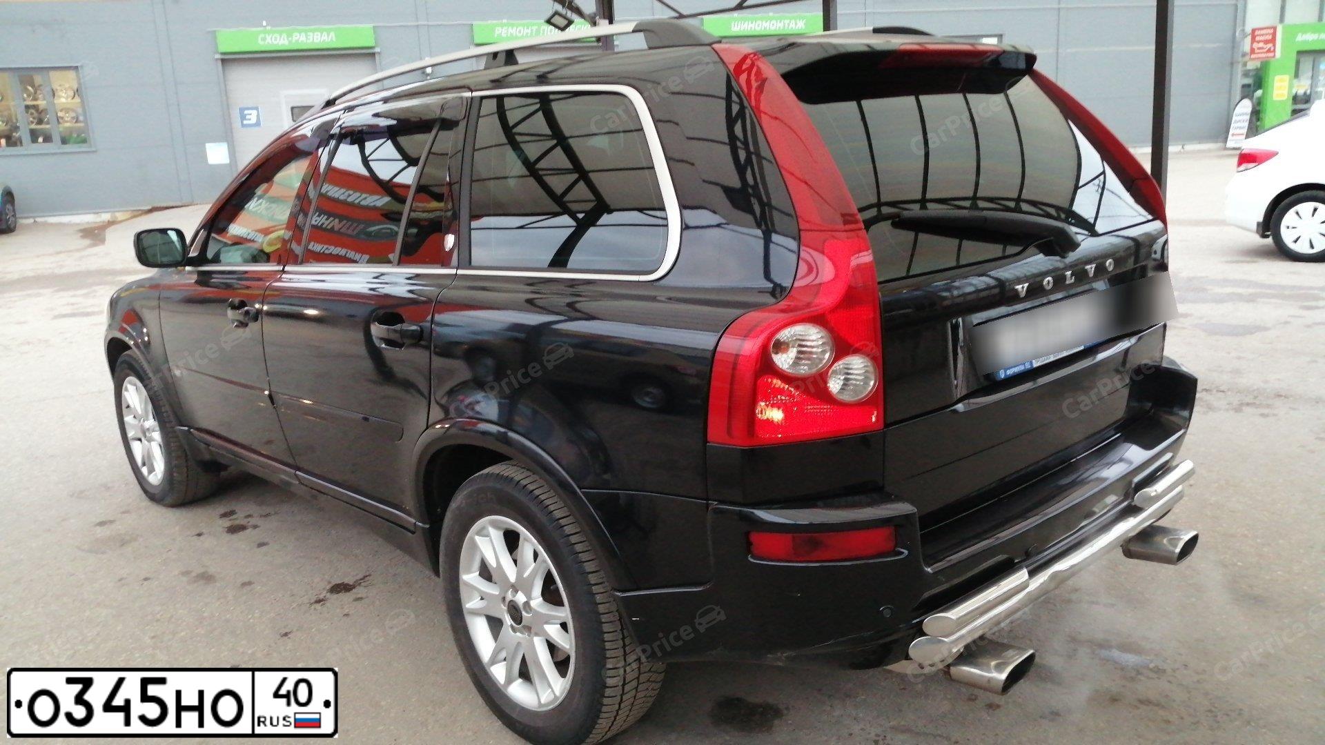Фото автомобиля VOLVO XC90, 2004 — госномер Н600ЕА40. Цвет: ЧЕРНЫЙ