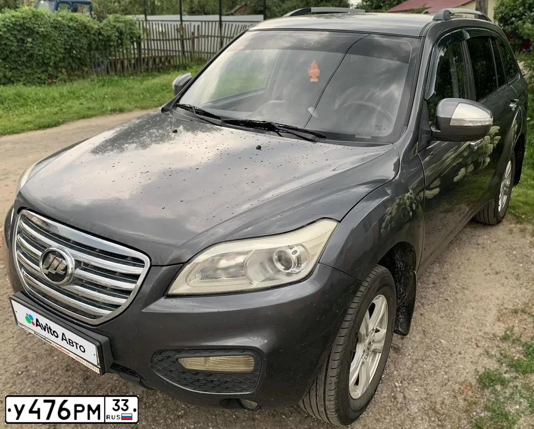 Фото автомобиля LIFAN X 60, 2013 — госномер У476РМ33. Цвет: СТАЛЬНОЙ (СЕРЫЙ)