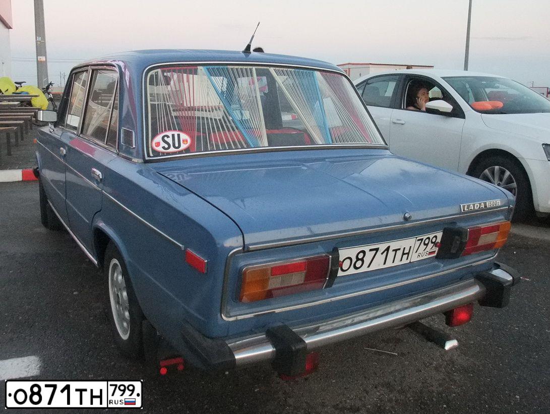 Фото автомобиля VAZ ВАЗ 21063, 1985 — госномер О871ТН799. Цвет: синий