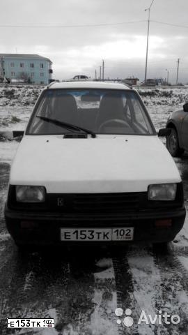Фото автомобиля SEAZ OKA, 1998 — госномер Е153ТК102. Цвет: БЕЛЫЙ