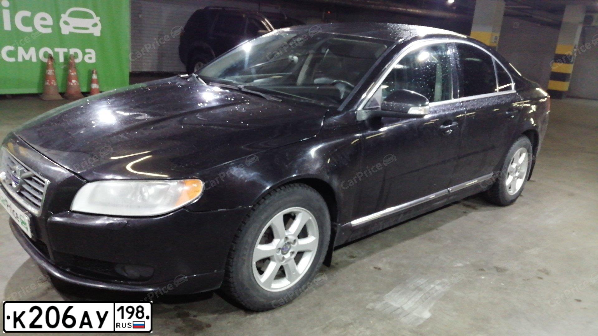 Фото автомобиля VOLVO S80, 2011 — госномер К111ВА178. Цвет: ЧЕРНЫЙ