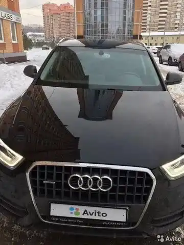 Фото автомобиля AUDI Q3, 2012 — госномер Р864ТР11. Цвет: ЧЕРНЫЙ