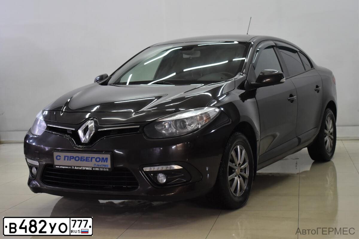 Фото автомобиля RENAULT FLUENCE, 2014 — госномер О935ЕХ76. Цвет: ТЕМНО-КОРИЧНЕВЫЙ