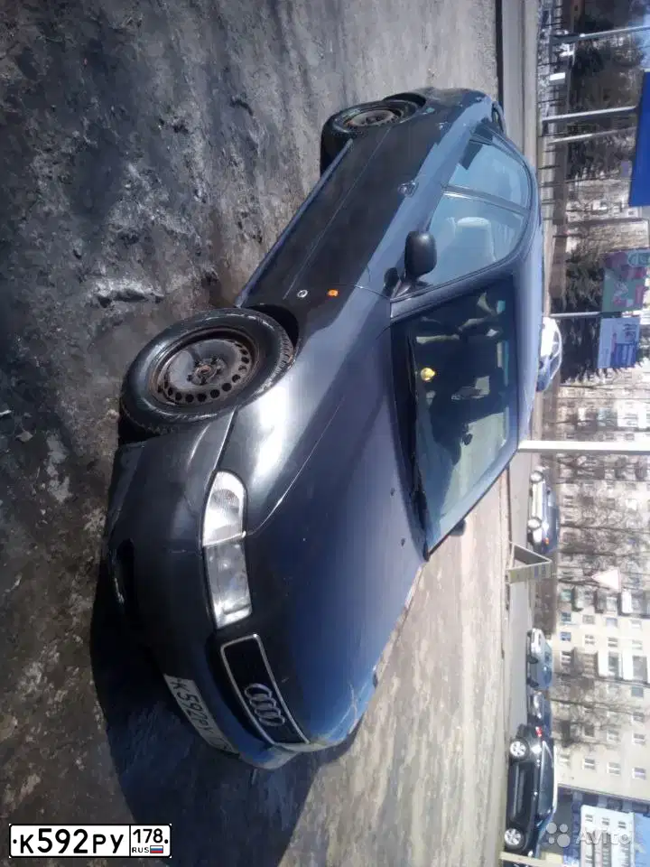 Фото автомобиля AUDI A4, 1995 — госномер К592РУ178. Цвет: ЧЕРНЫЙ