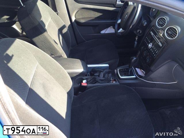 Фото автомобиля FORD FOCUS, 2007 — госномер К341ЕА716. Цвет: голубой