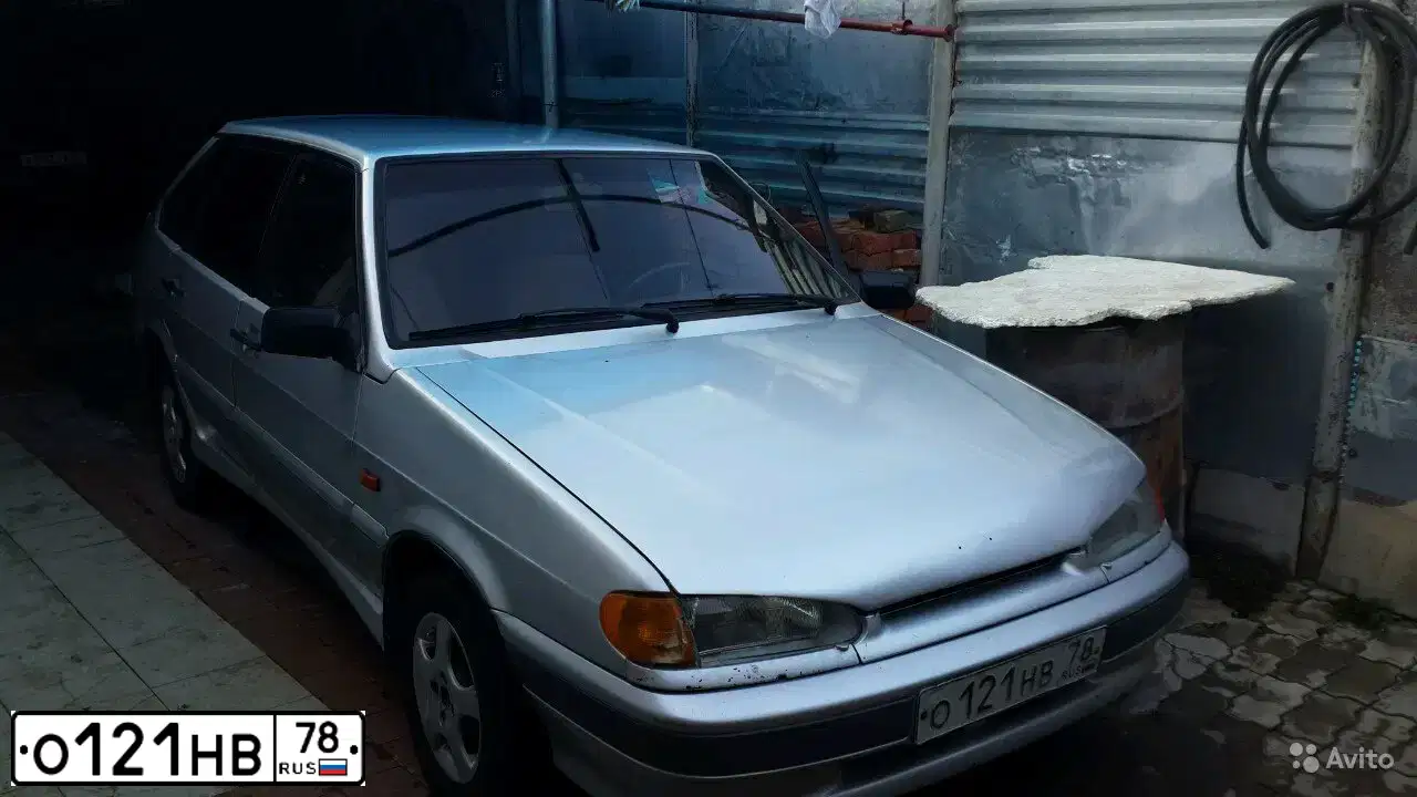 Фото автомобиля LADA 2114 SAMARA, 2004 — госномер Х149ОМ193. Цвет: СЕРЕБРИСТЫЙ