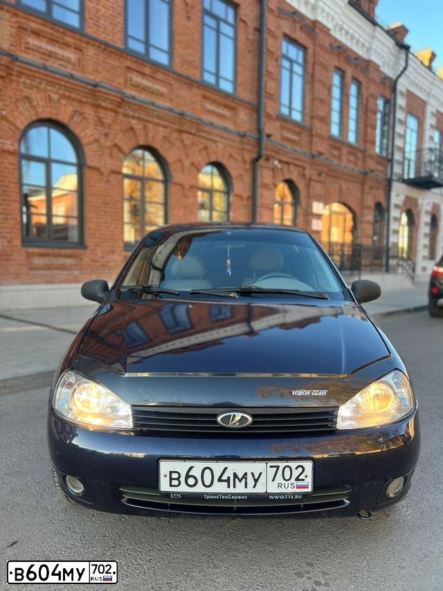 Фото автомобиля LADA 1117 KALINA, 2009 — госномер В604МУ702. Цвет: ТЕМНЫЙ СИНЕ-ФИОЛЕТОВЫЙ