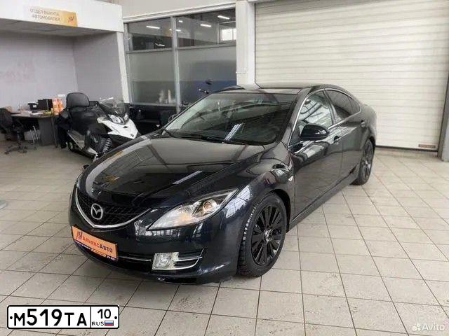 Фото автомобиля MAZDA 6, 2008 — госномер Н633КВ10. Цвет: ЧЕРНЫЙ