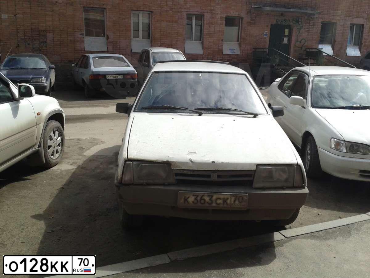 Фото автомобиля AZLK MOSKWITSCH 2141, 1992 — госномер С998ВК70. Цвет: СЕРЫЙ