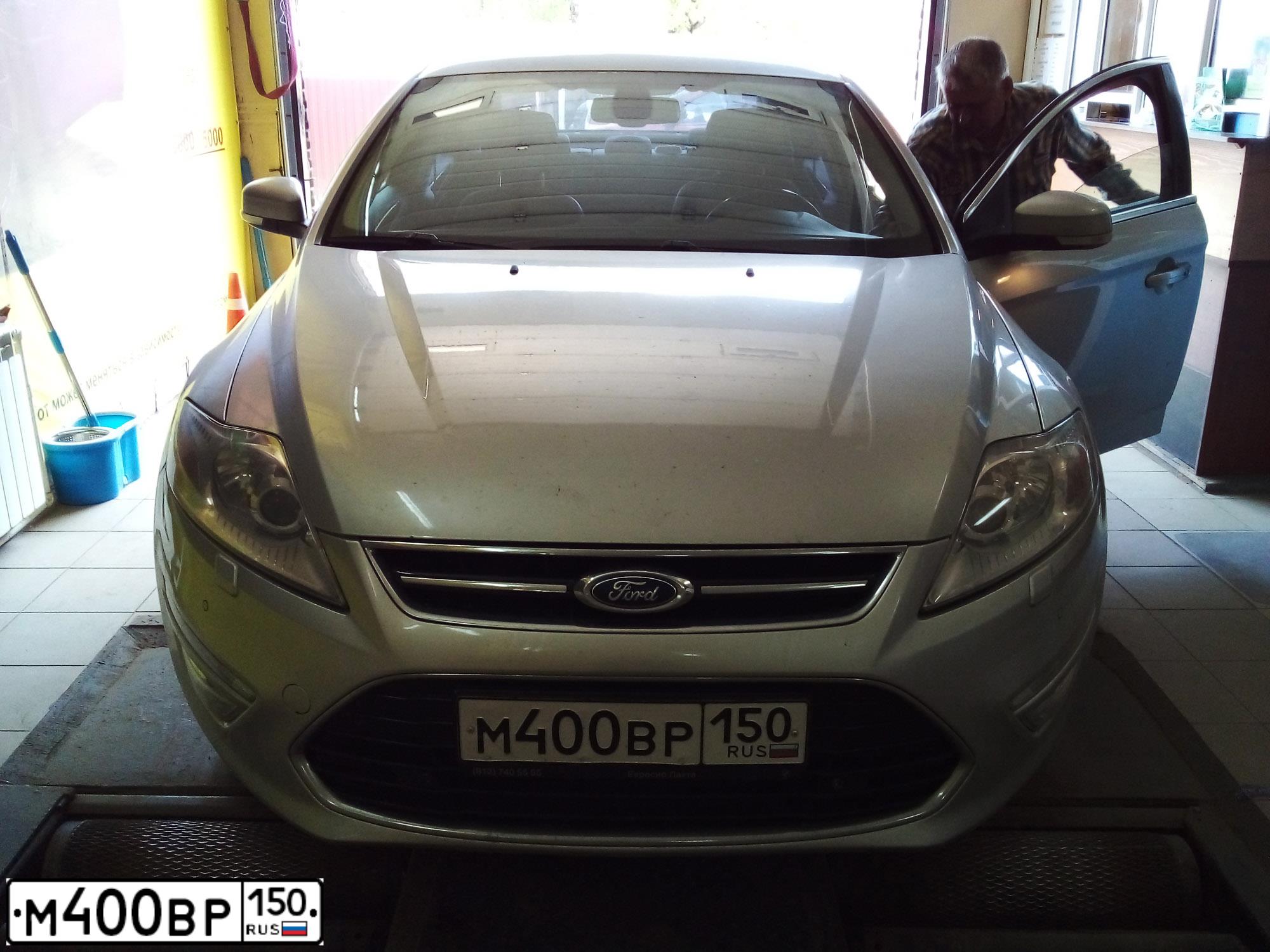 Фото автомобиля FORD MONDEO, 2012 — госномер В023СН198. Цвет: СЕРЕБРИСТЫЙ
