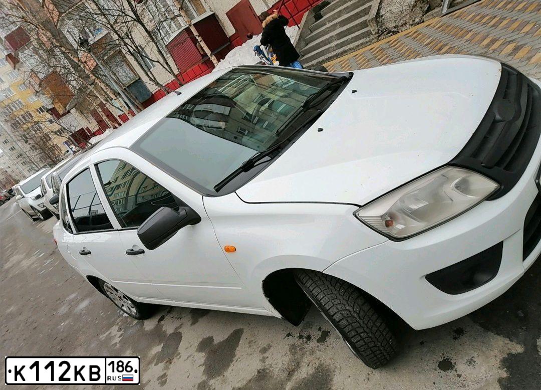 Фото автомобиля MITSUBISHI OUTLANDER, 2014 — госномер К112КВ186. Цвет: Белый