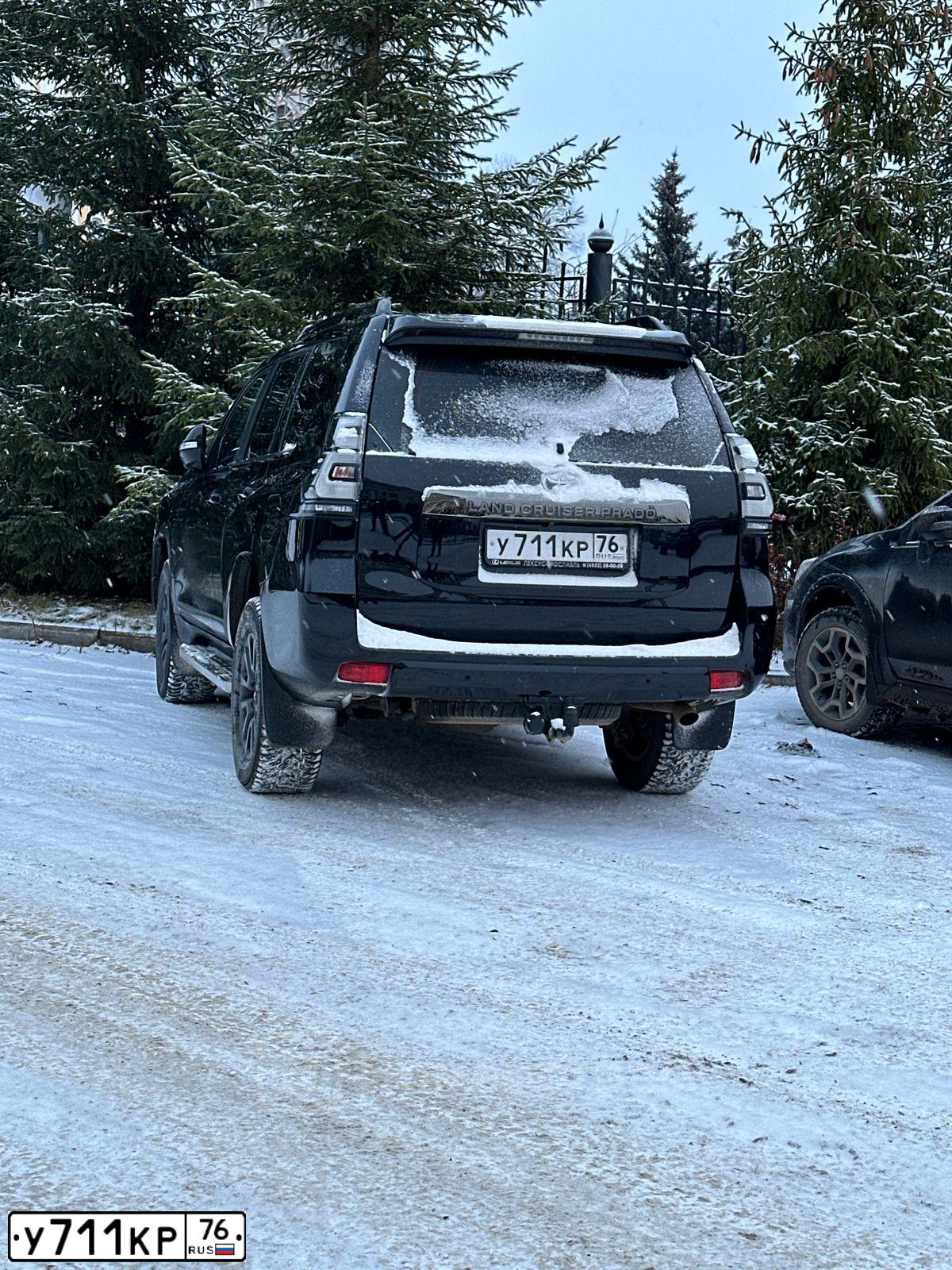 Фото автомобиля TOYOTA LAND CRUISER 150, 2020 — госномер Х095НС76