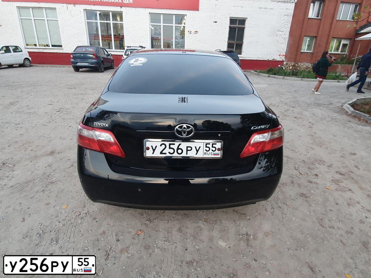 Фото автомобиля TOYOTA CAMRY, 2007 — госномер Е999НР72. Цвет: ЧЕРНЫЙ