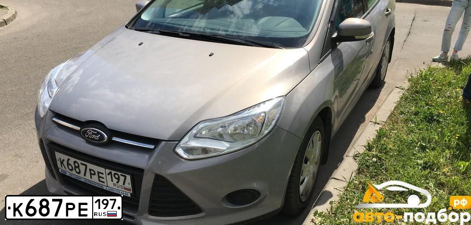 Фото автомобиля FORD FOCUS, 2011 — госномер К687РЕ197. Цвет: СЕРО-ГОЛУБОЙ