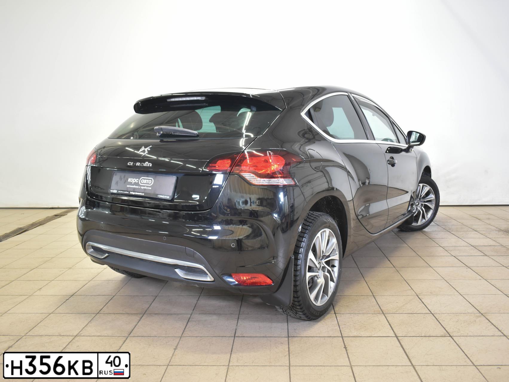 Фото автомобиля CITROEN DS4, 2012 — госномер С240МР40. Цвет: ЧЕРНЫЙ