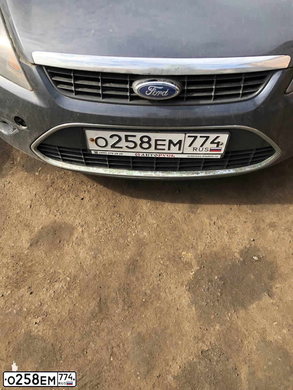 Фото автомобиля FORD FOCUS, 2010 — госномер У230ТУ71. Цвет: СЕРЫЙ ТЕМНЫЙ