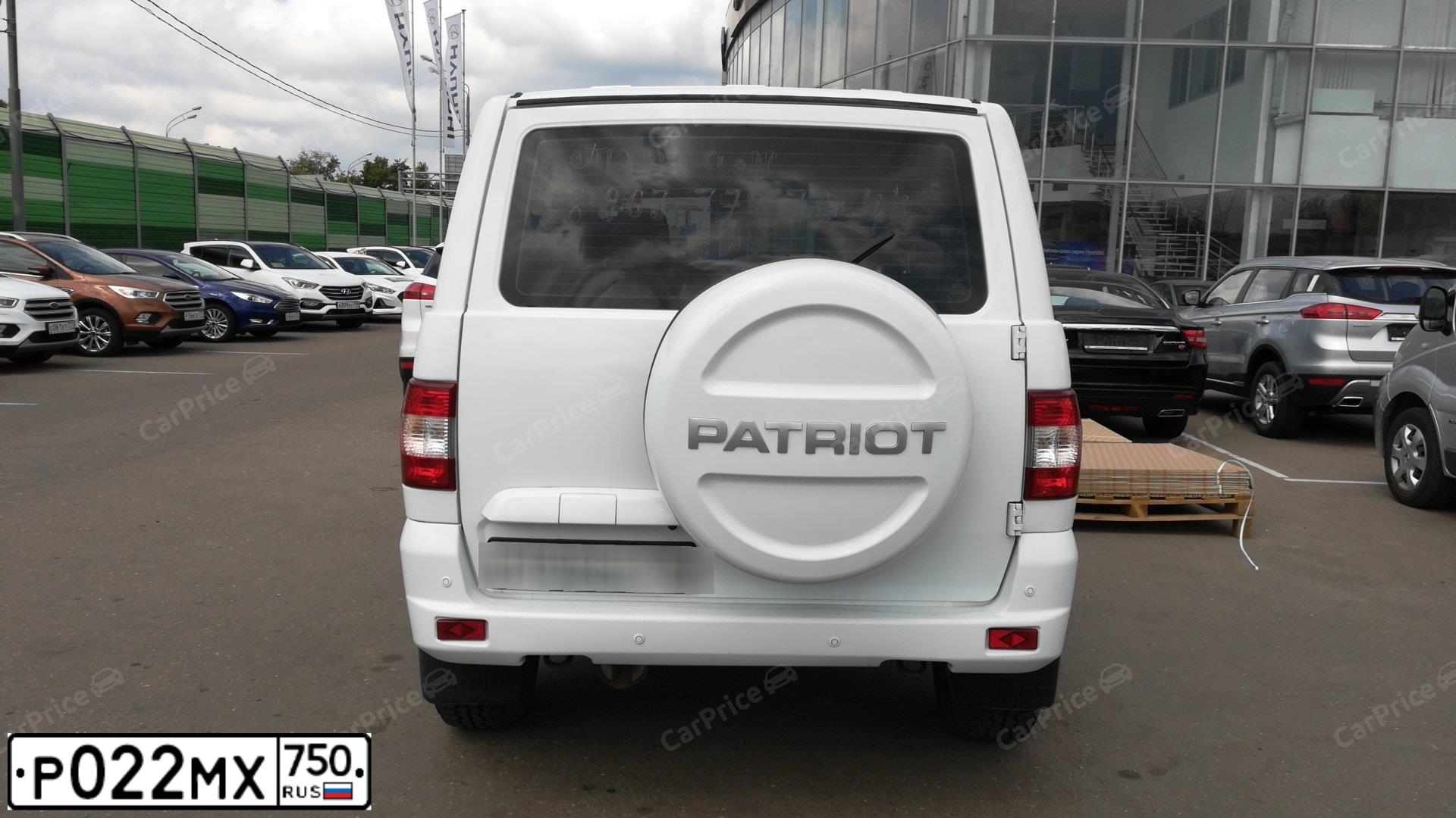 Фото автомобиля UAZ PATRIOT, 2016 — госномер М850ХЕ702
