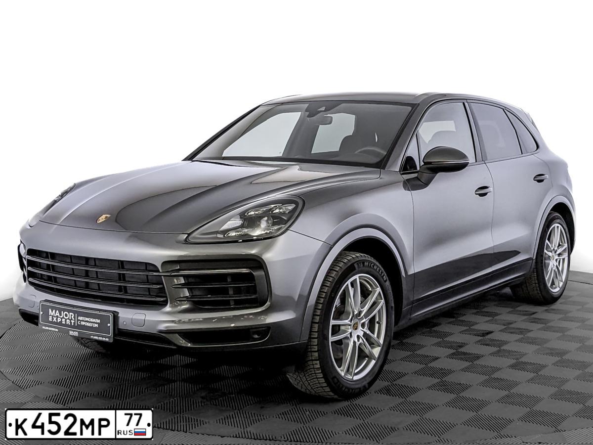 Фото автомобиля PORSCHE CAYENNE, 2018 — госномер Н081РУ797