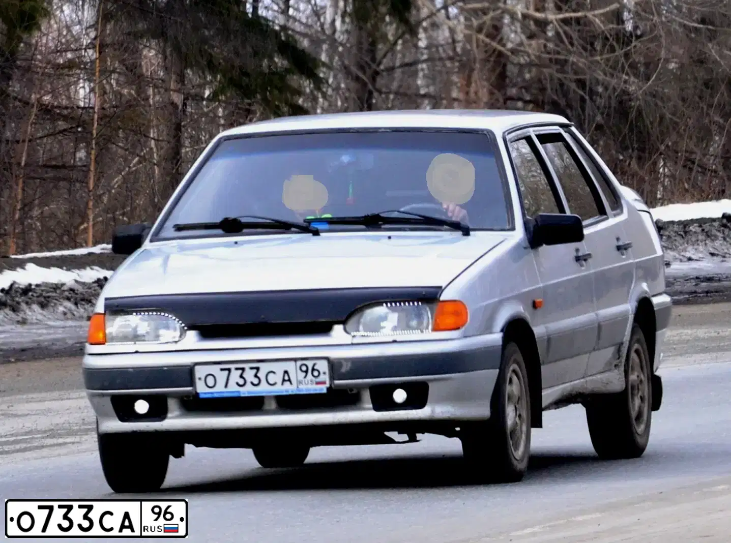 Фото автомобиля LADA 2115, 2005 — госномер В469ЕС774. Цвет: СВЕТЛО-СЕРЫЙ