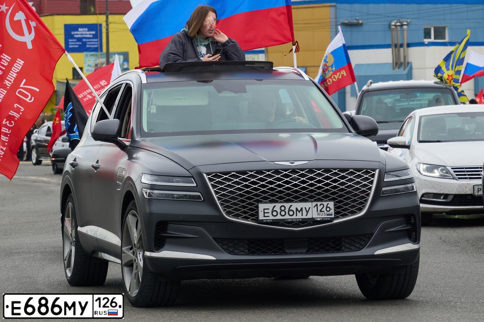 Фото автомобиля GENESIS GV80, 2021 — госномер Н172ХЕ196
