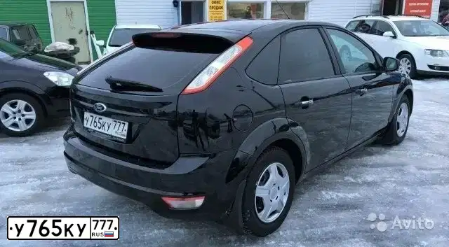 Фото автомобиля FORD FOCUS, 2010 — госномер Т621НУ33. Цвет: ЧЕРНЫЙ