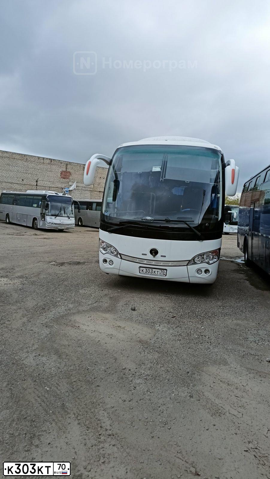 Фото автомобиля MERCEDES SPRINTER, 2014 — госномер К303КТ70. Цвет: Белый