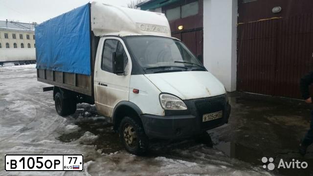 Фото автомобиля GAZ 3302 EL, 2004 — госномер В105ОР77. Цвет: Белый